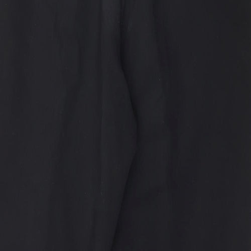 Papaya Womens Black   Trousers  Size 16 L26 in