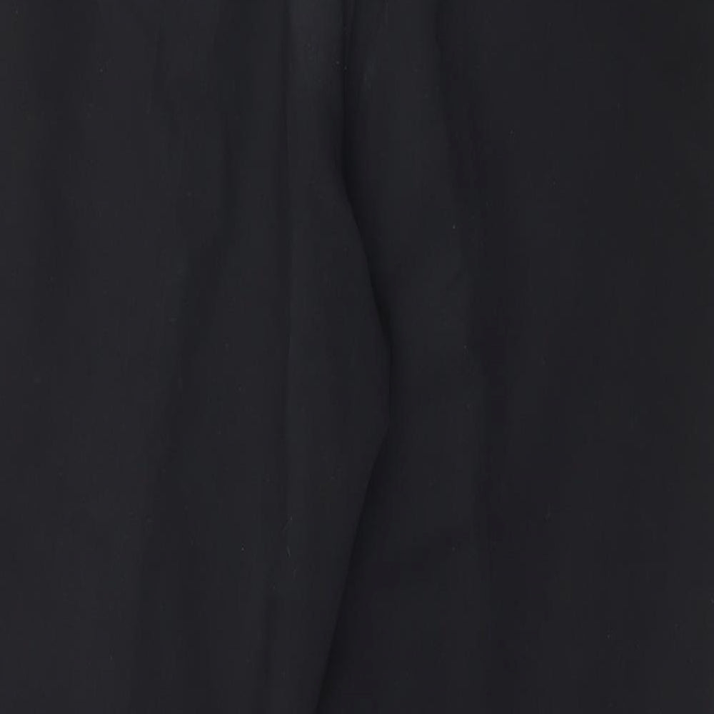 Papaya Womens Black   Trousers  Size 16 L26 in