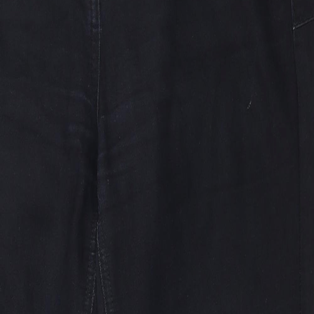 TU Womens Black  Denim Skinny Jeans Size 14 L29 in