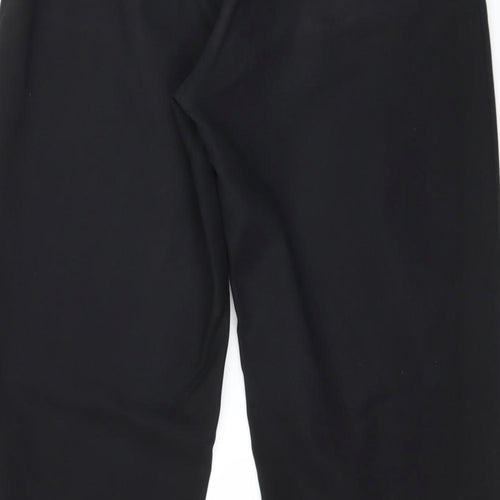 F&F Womens Black   Trousers  Size 10 L28 in
