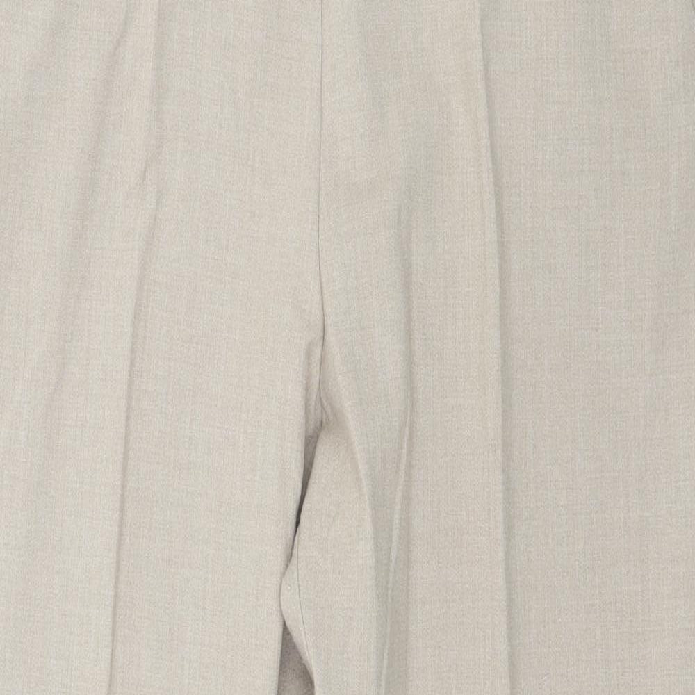 Marks and Spencer Womens Beige   Trousers  Size 12 L27 in