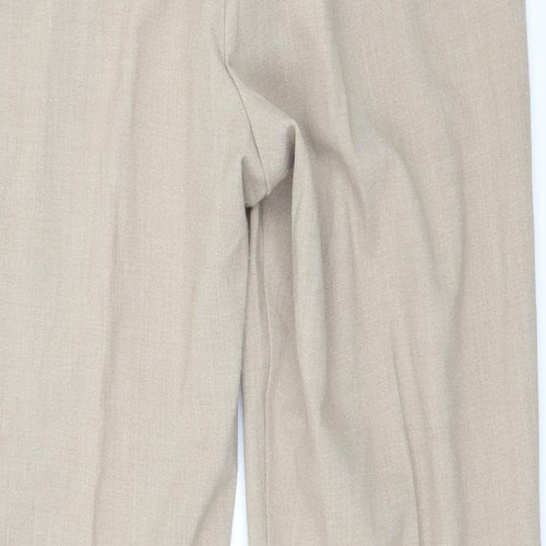 Marks and Spencer Womens Beige   Trousers  Size 12 L27 in