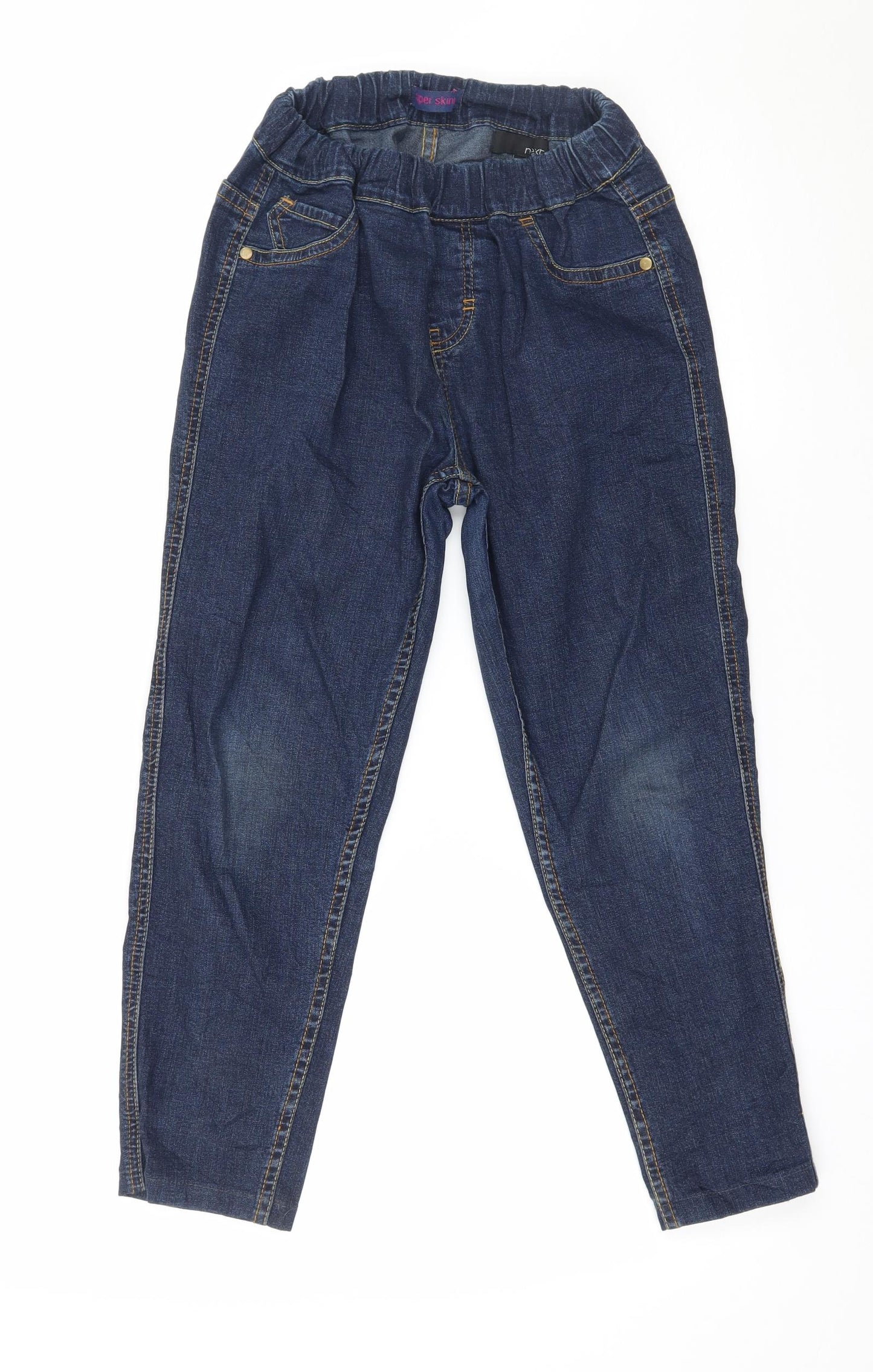 NEXT Womens Blue  Denim Cropped Jeans Size 12 L22 in