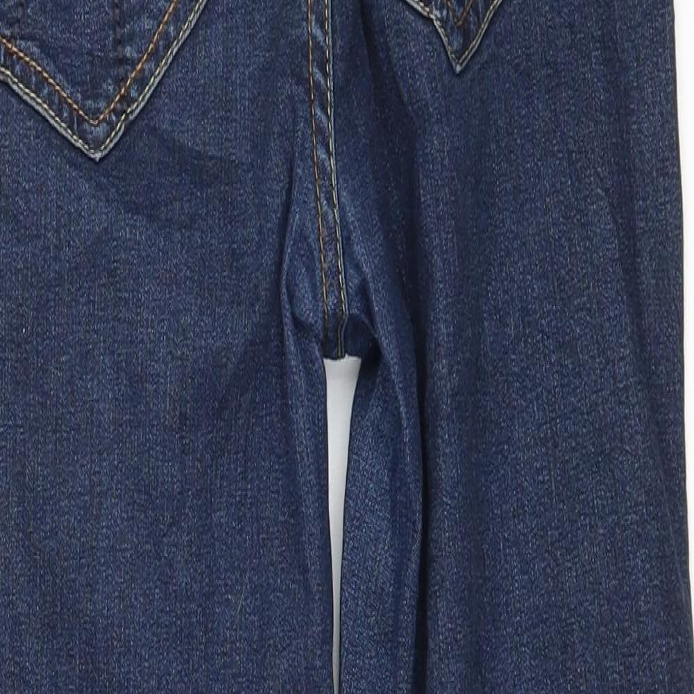 NEXT Womens Blue  Denim Cropped Jeans Size 12 L22 in
