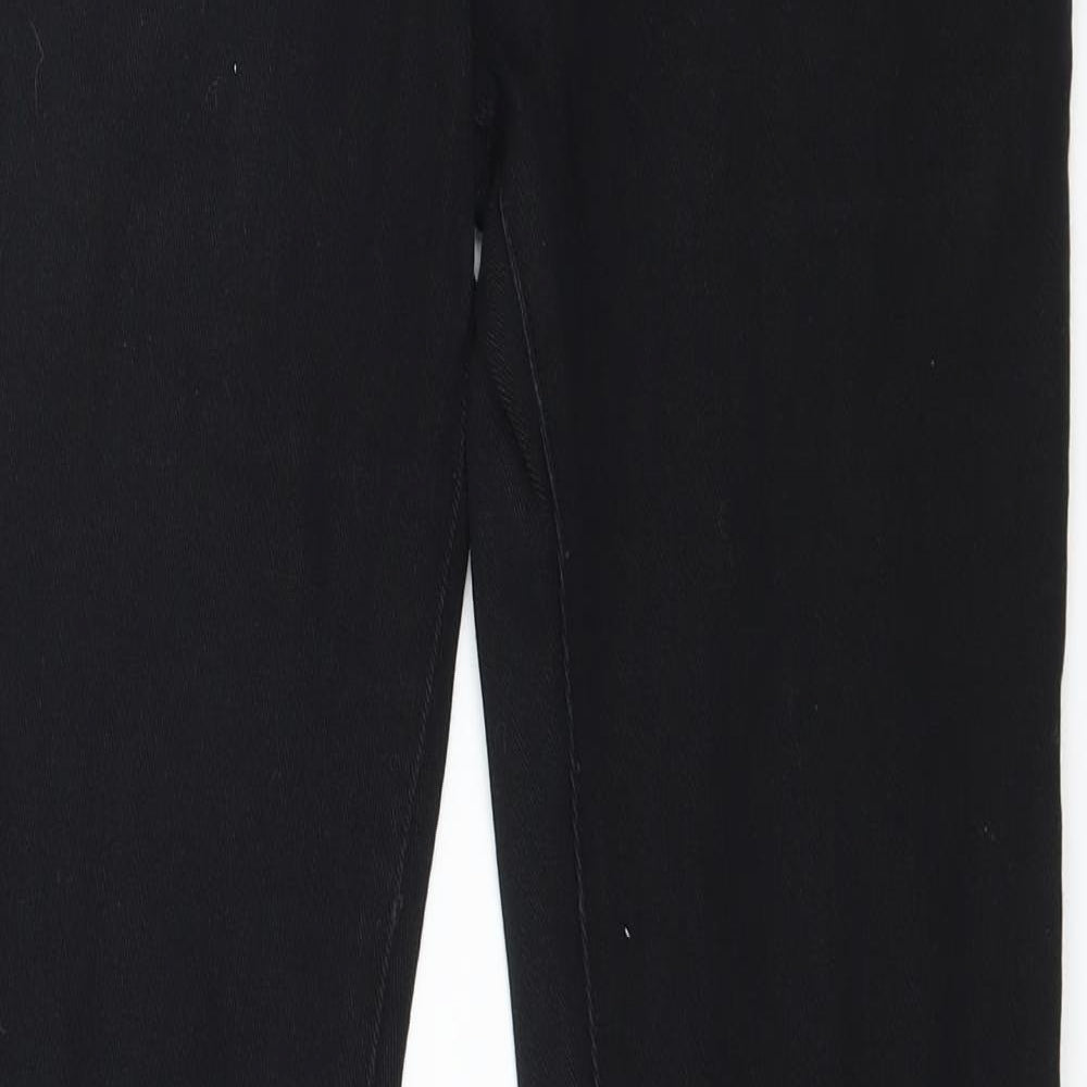 Seyoo Womens Black  Denim Skinny Jeans Size 8 L32 in