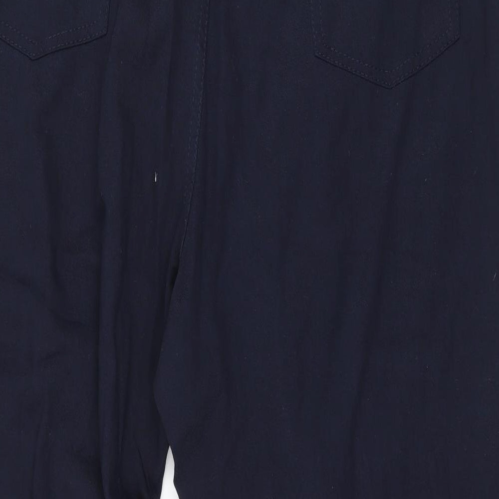 Marks and Spencer Womens Blue   Trousers  Size 22 L27 in