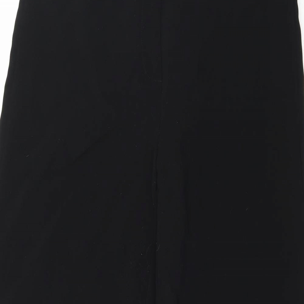 H&M Womens Black   Trousers  Size 10 L31 in