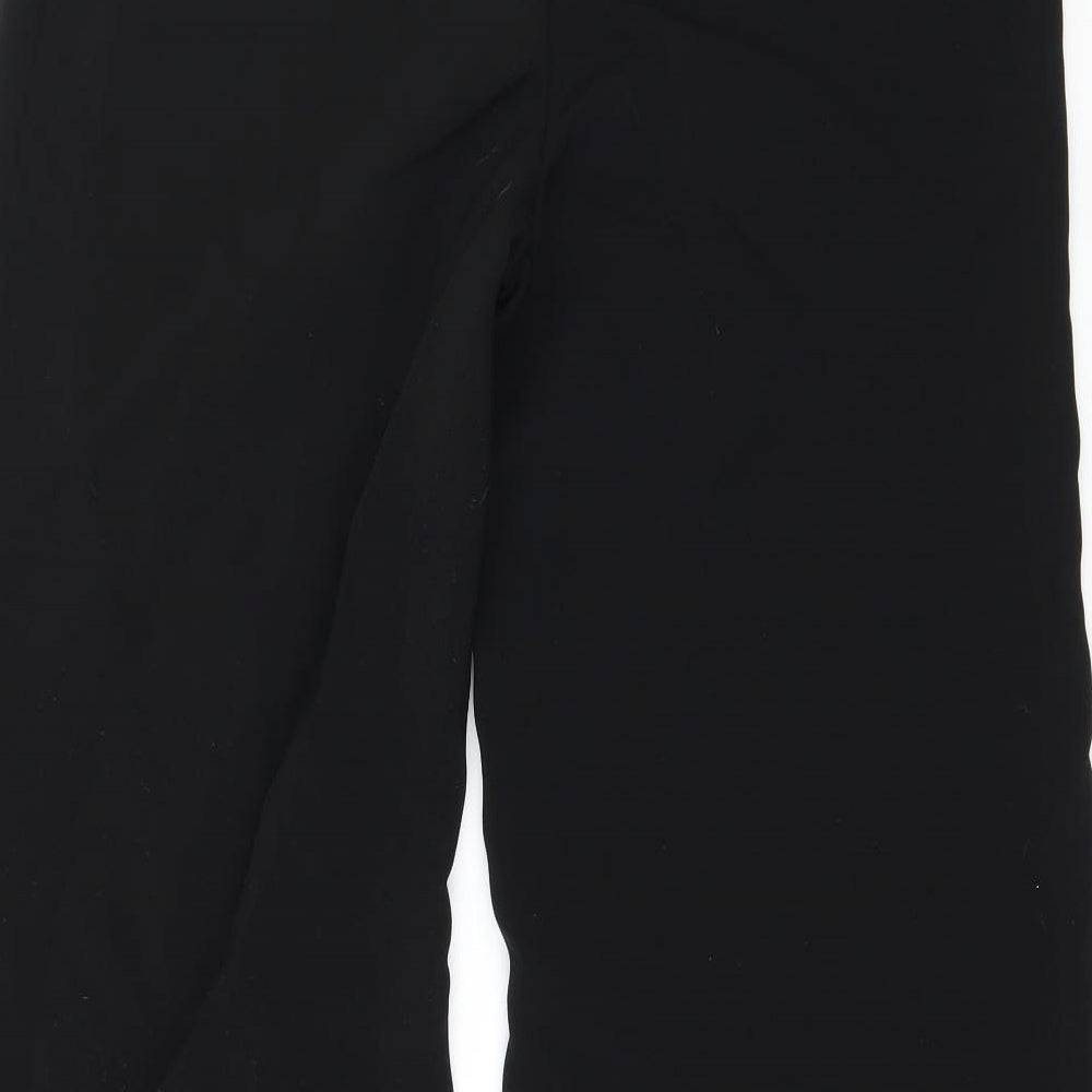 H&M Womens Black   Trousers  Size 10 L31 in