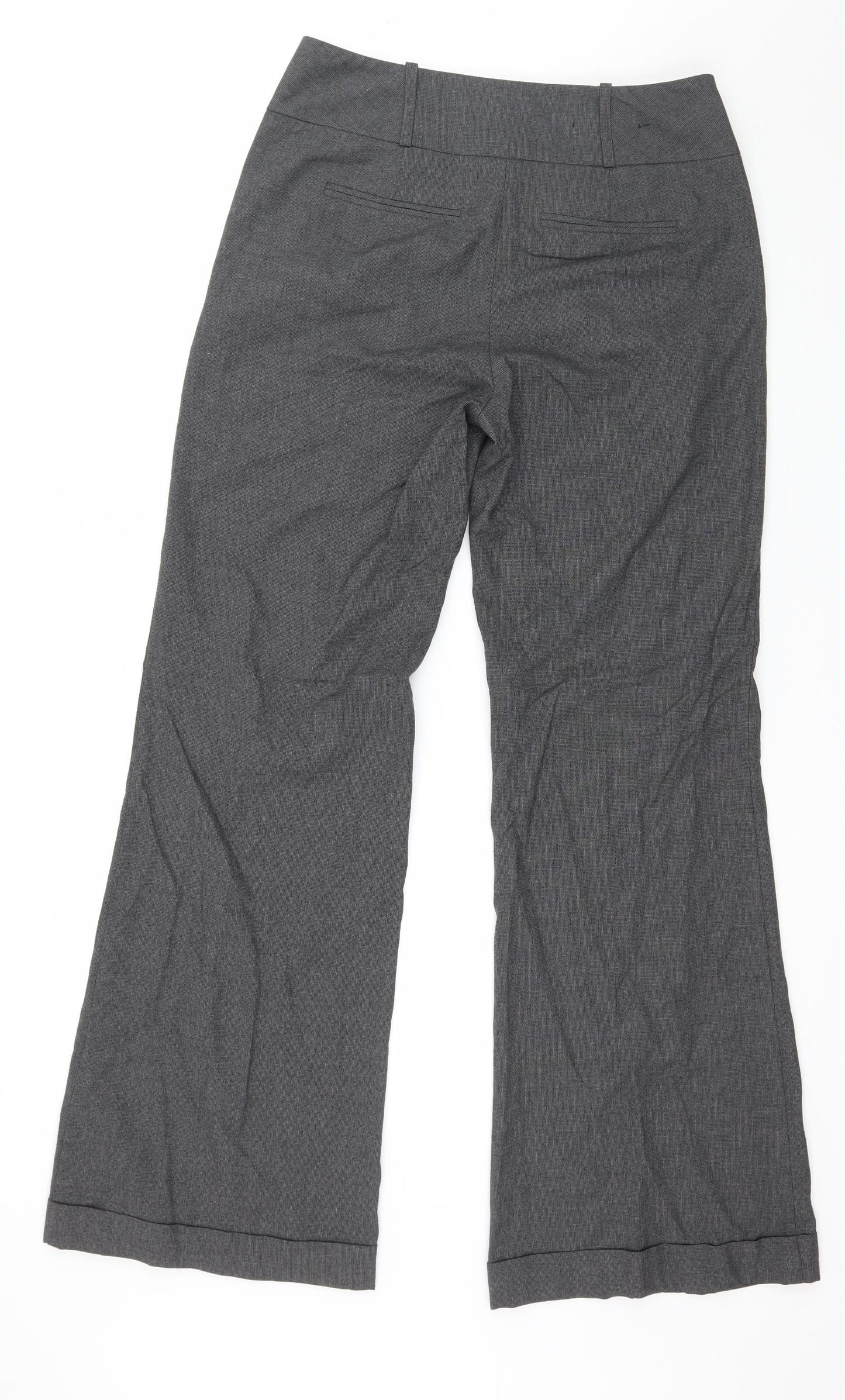 Oasis Womens Grey   Trousers  Size 10 L30 in