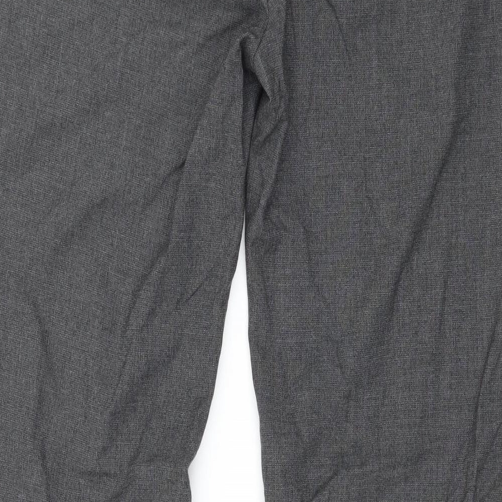 Oasis Womens Grey   Trousers  Size 10 L30 in