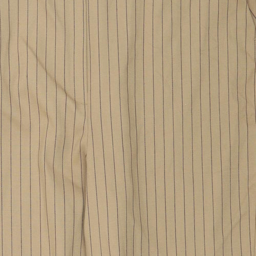 Autograph Womens Brown Striped  Trousers  Size 24 L28 in
