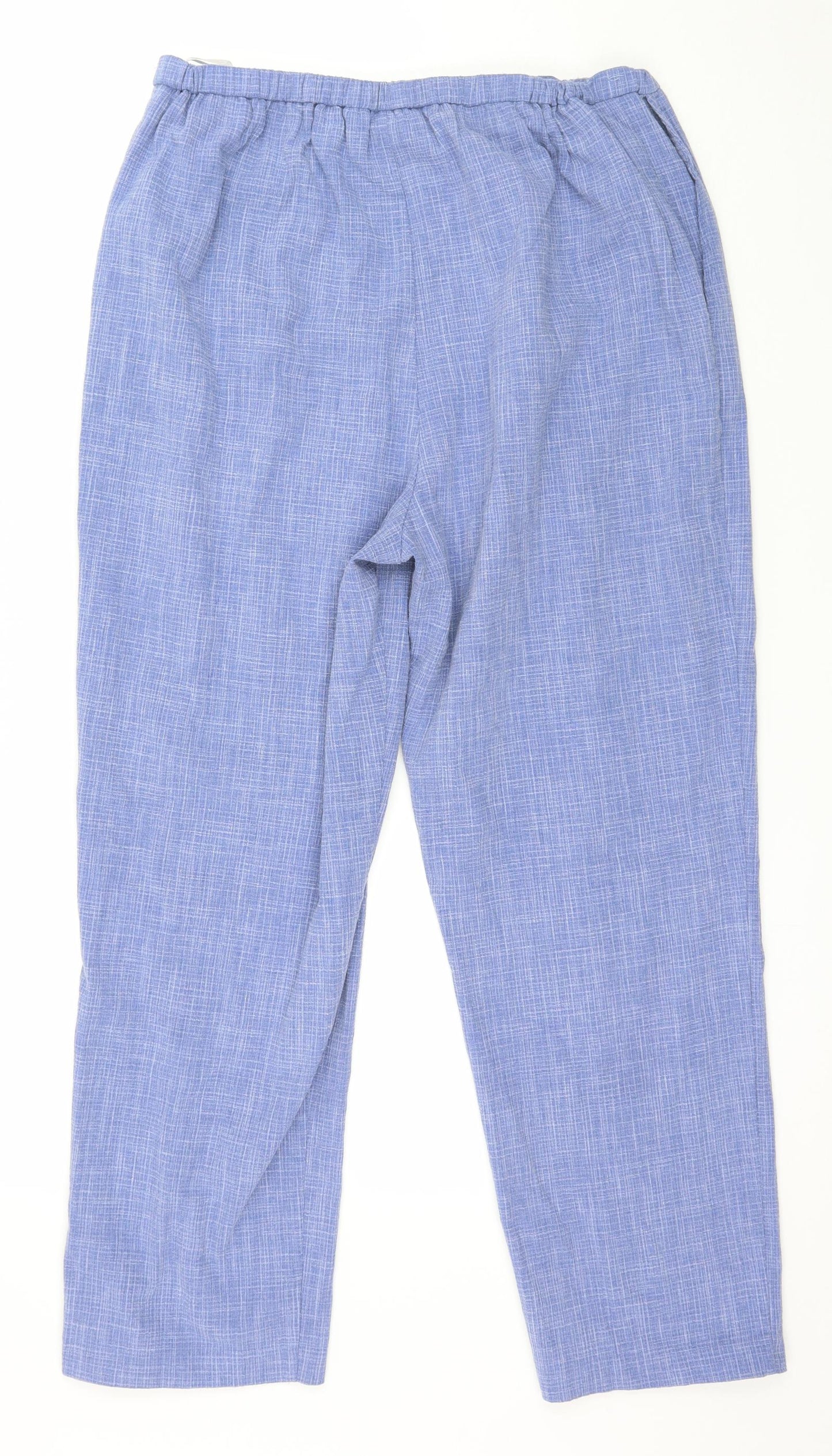 Carr Westley Womens Blue   Trousers  Size 18 L26 in