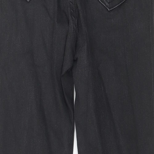 Topshop Womens Grey  Denim Skinny Jeans Size 26 in L30 in