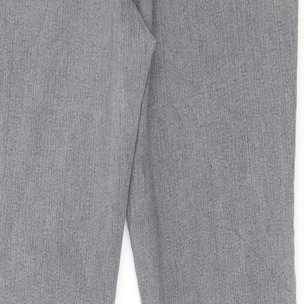 BHS Womens Grey  Denim Straight Jeans Size 12 L28 in