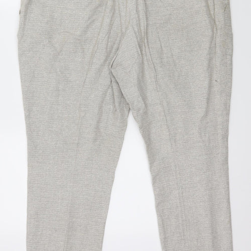 NEXT Womens Ivory   Trousers  Size 16 L28 in