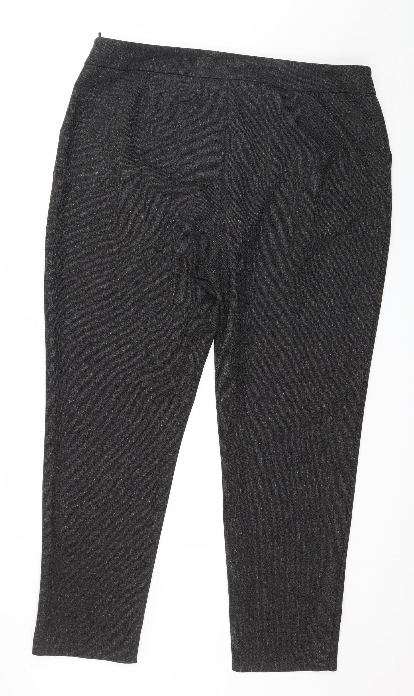 Marks and Spencer Womens Brown   Trousers  Size 18 L29 in
