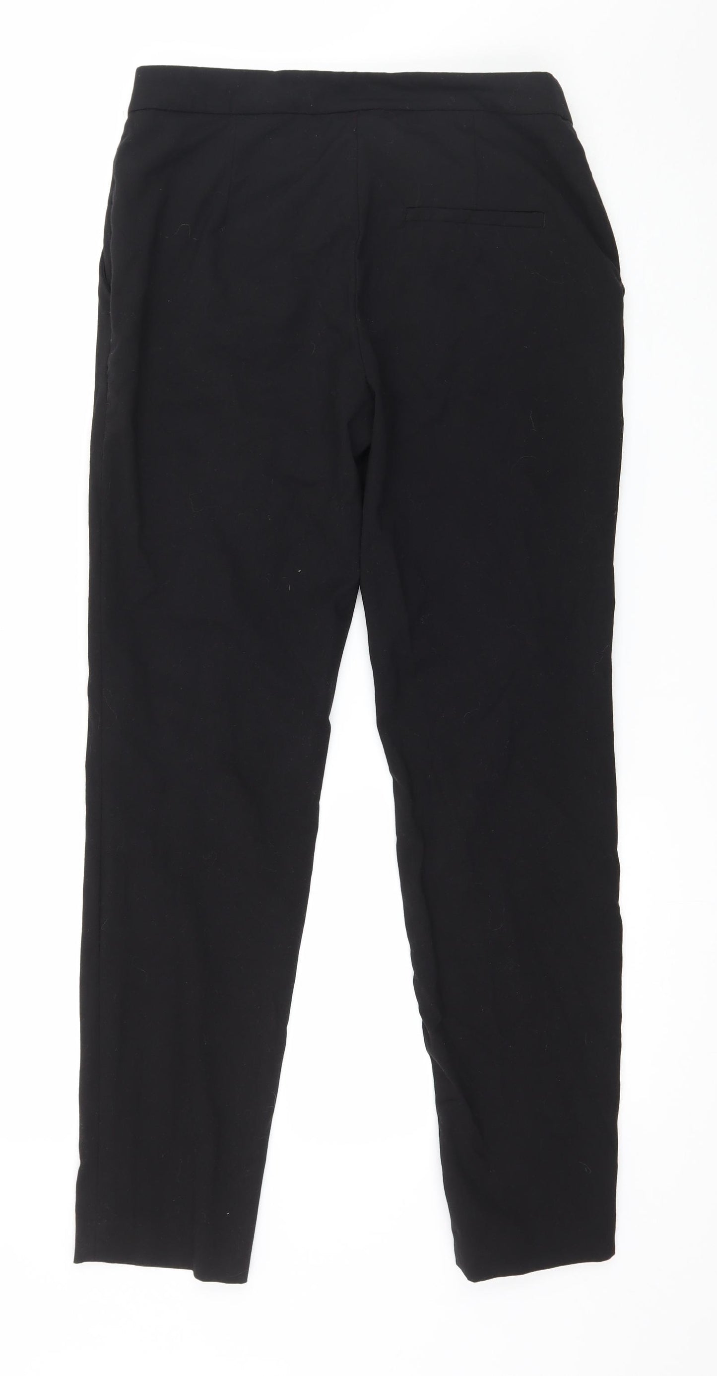 H&M Womens Black   Trousers  Size 8 L29 in