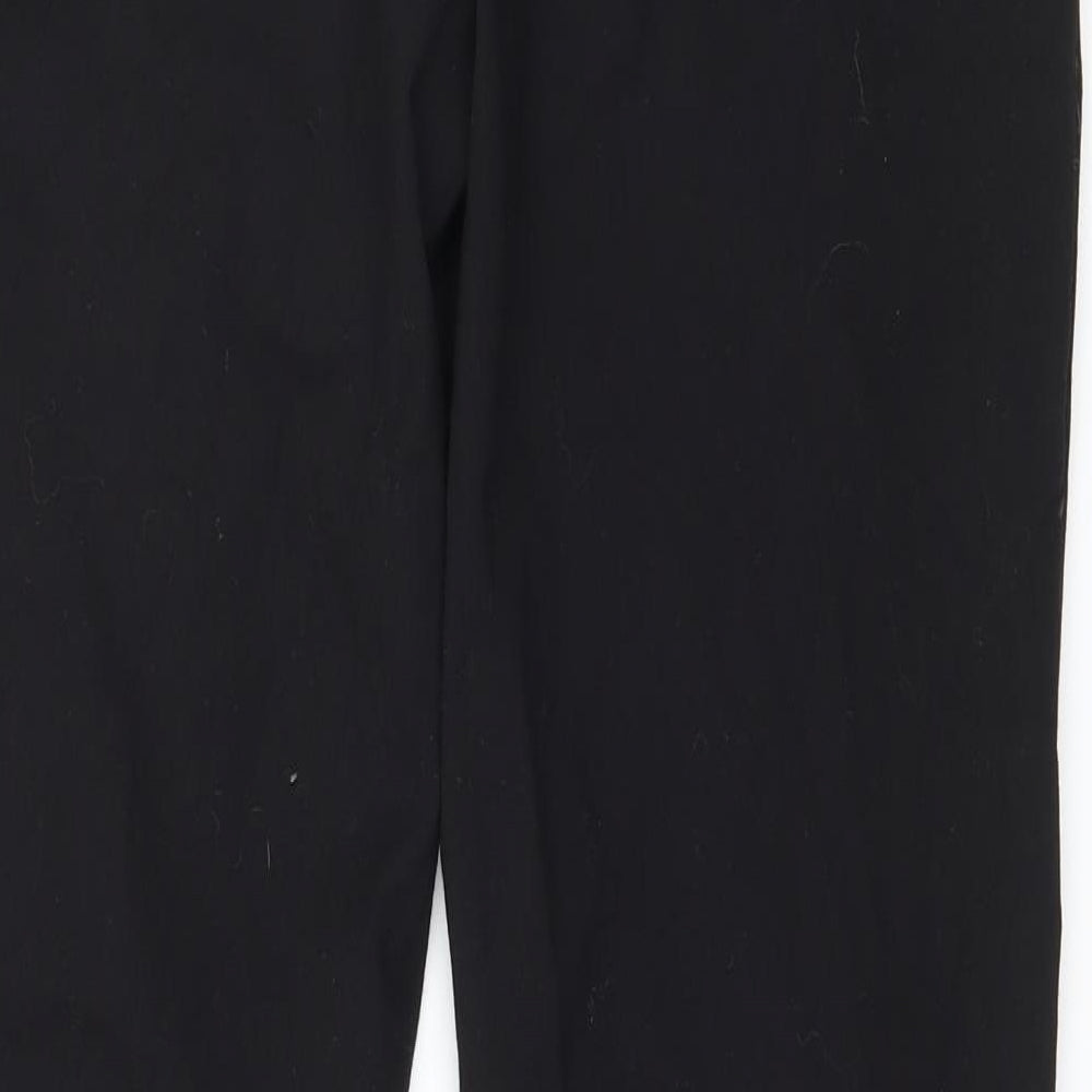 H&M Womens Black   Trousers  Size 8 L29 in
