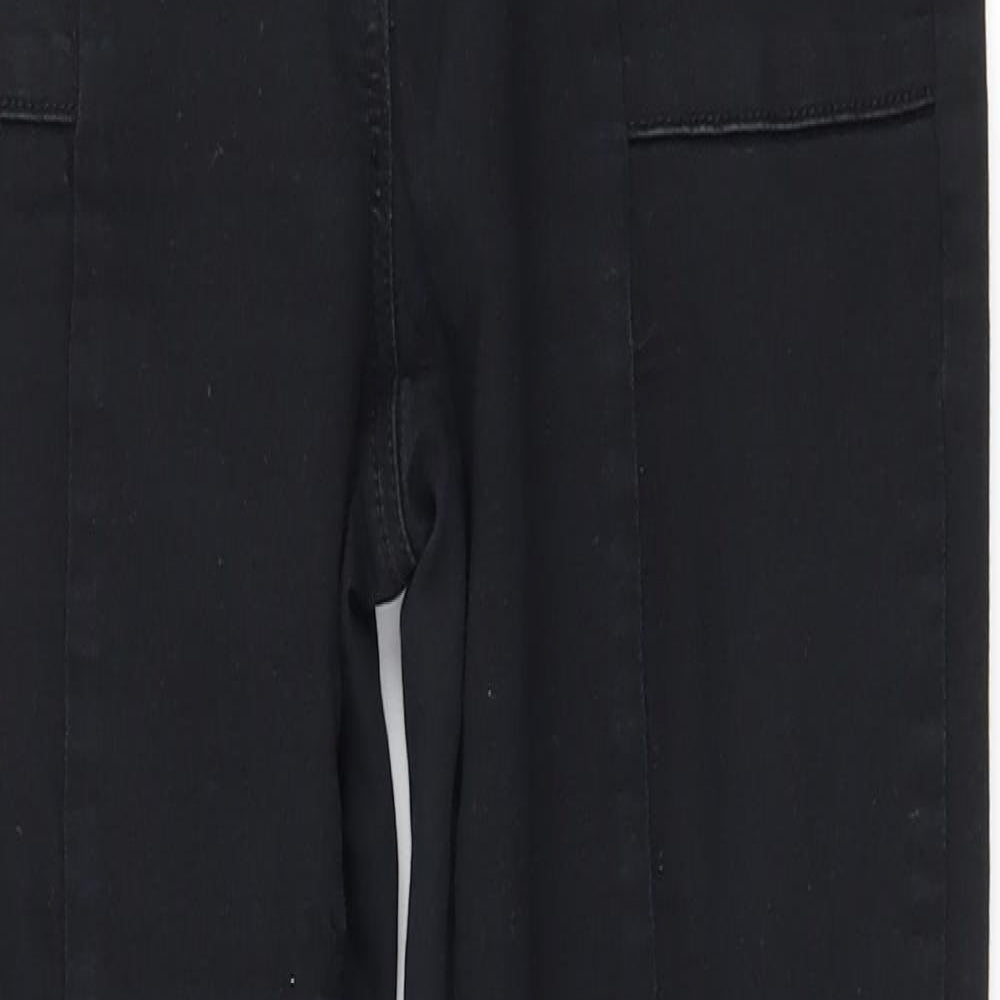NEXT Womens Black  Denim Skinny Jeans Size 12 L27 in