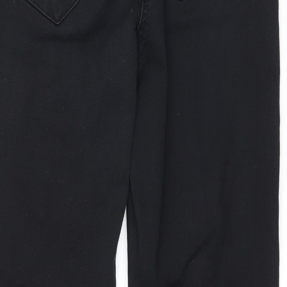 NEXT Womens Black  Denim Skinny Jeans Size 12 L27 in