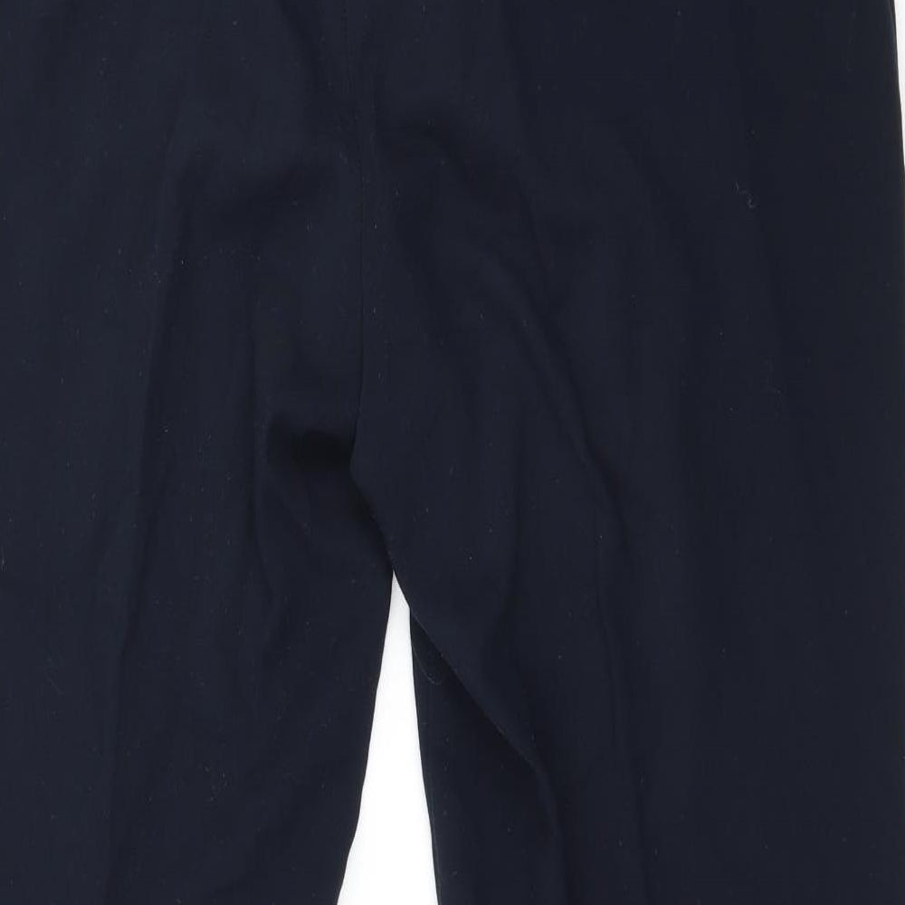 M&Co Womens Blue   Trousers  Size 14 L29 in