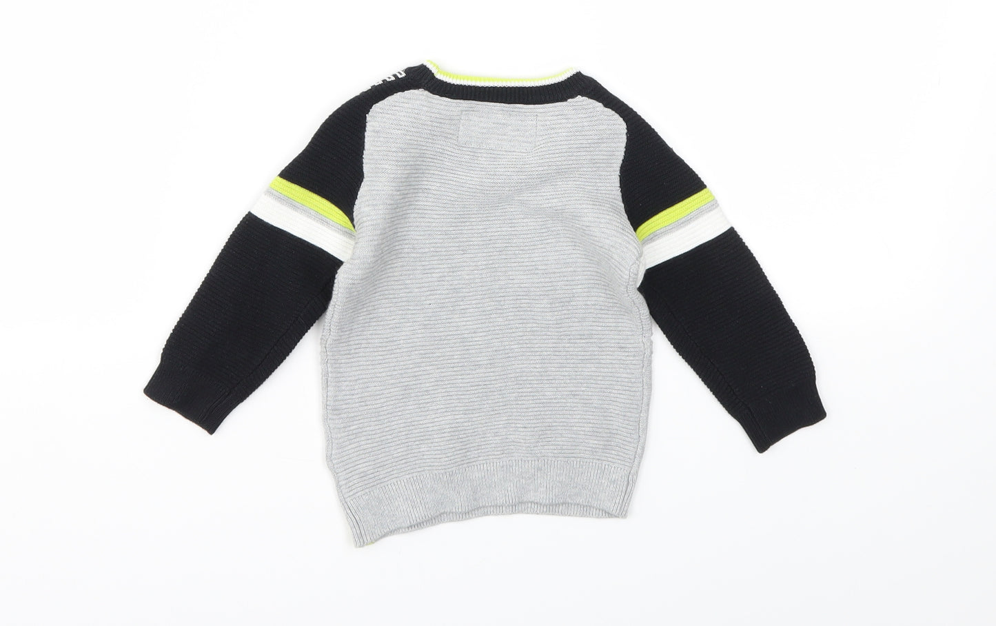 NEXT Boys Grey   Pullover Jumper Size 3-6 Months