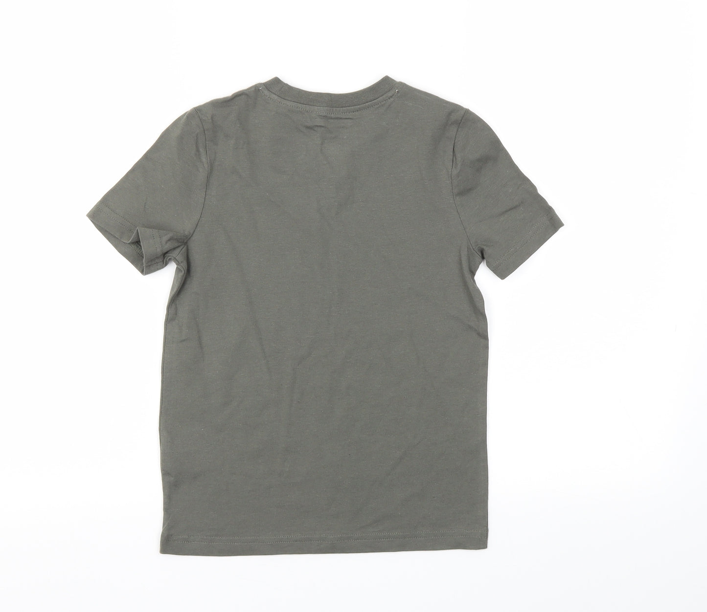 F&F Boys Green   Basic T-Shirt Size 5-6 Years