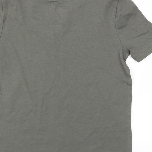 F&F Boys Green   Basic T-Shirt Size 5-6 Years