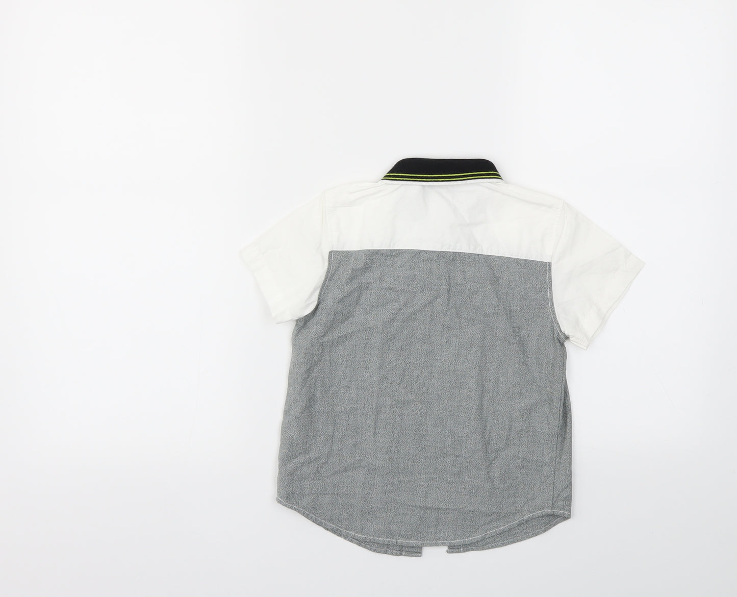 Matalan Boys Grey   Basic T-Shirt Size 5 Years