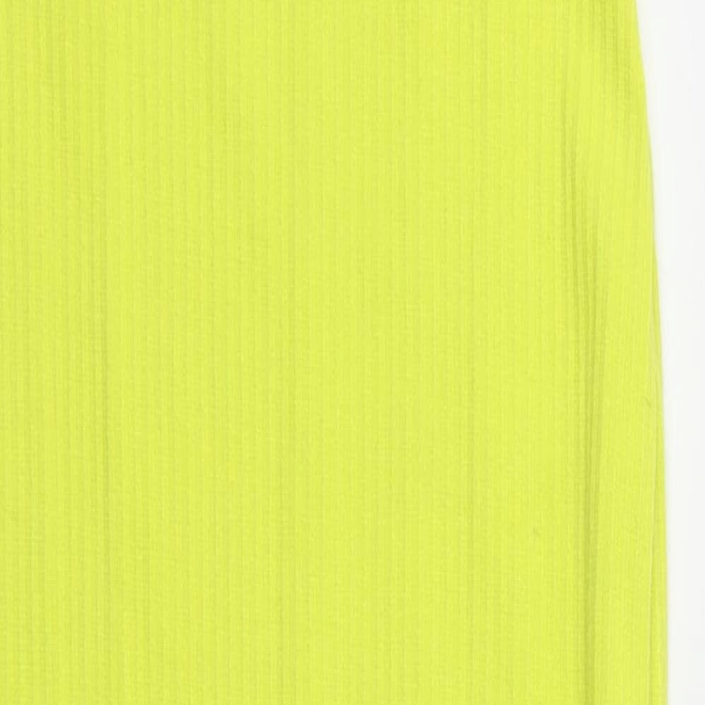 Missguided Womens Yellow   A-Line  Size 6