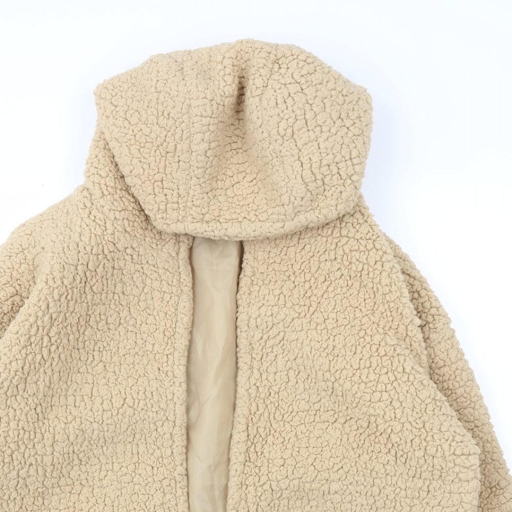 FOREVER 21 Womens Beige   Jacket Coat Size L