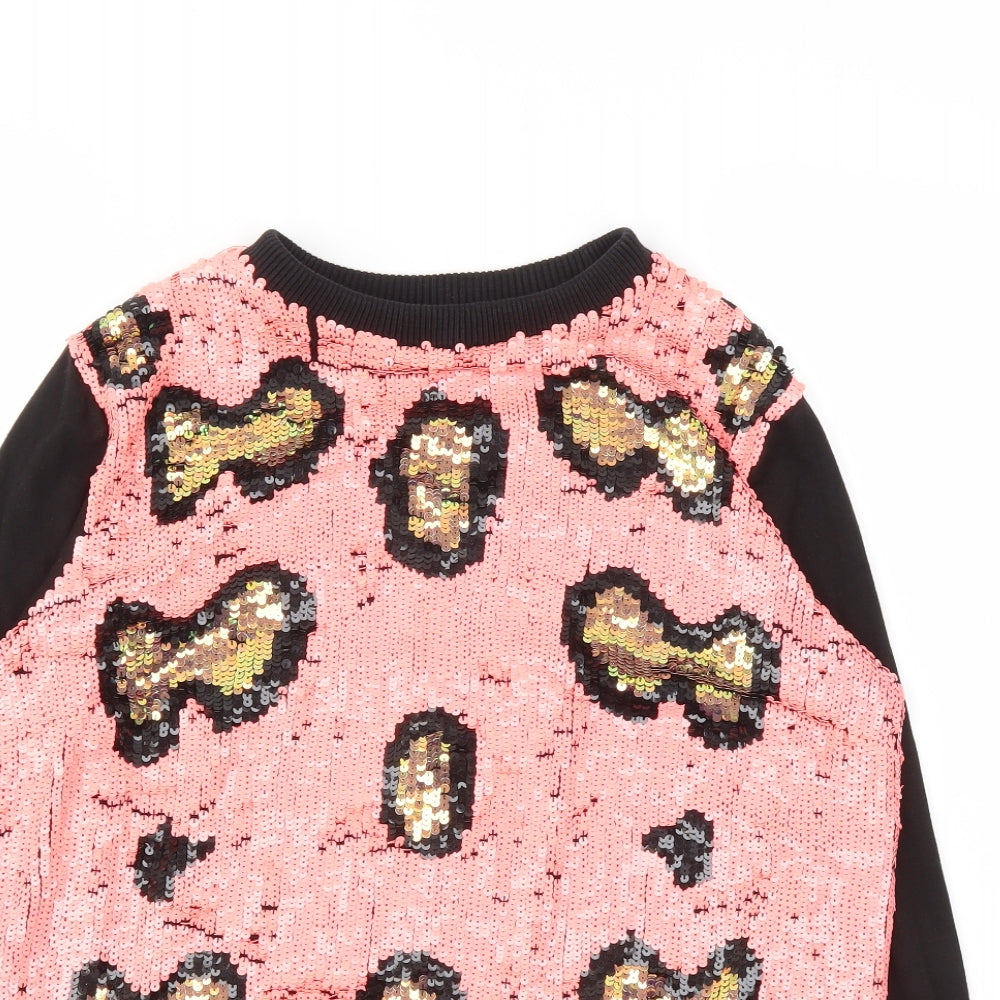 River Island Womens Black   Pullover Jumper Size 10