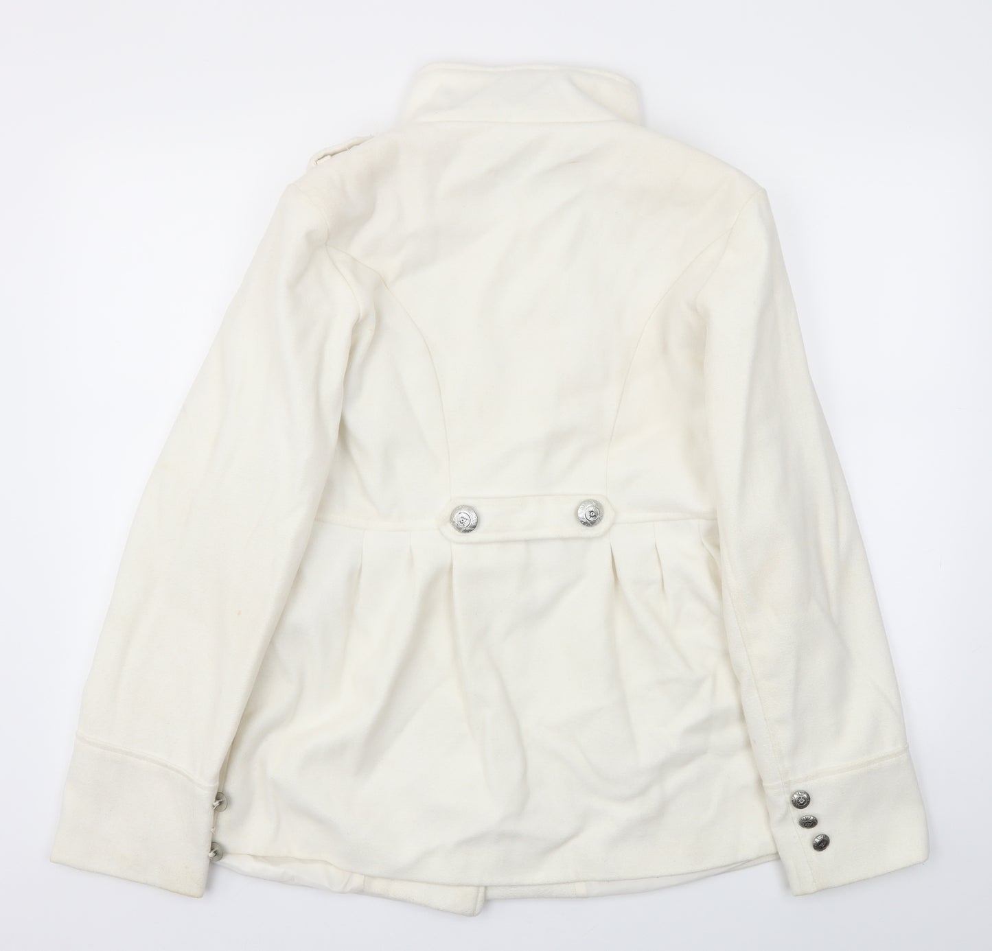 NEW GIRL Womens Ivory   Jacket Coat Size 14