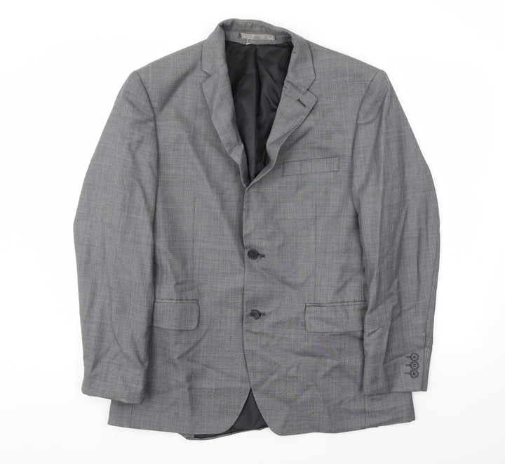 KJ Mens Grey Jacket Blazer Size 40