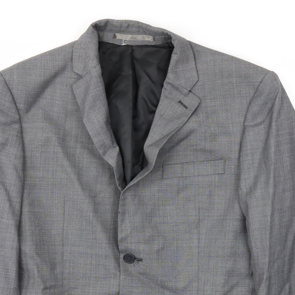KJ Mens Grey   Jacket Blazer Size 40