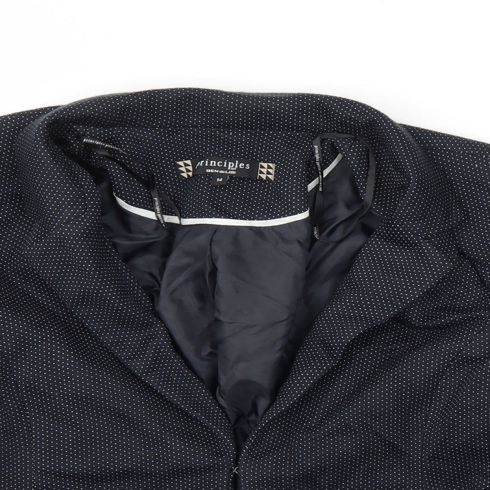 Principles Womens Blue   Jacket Blazer Size 14