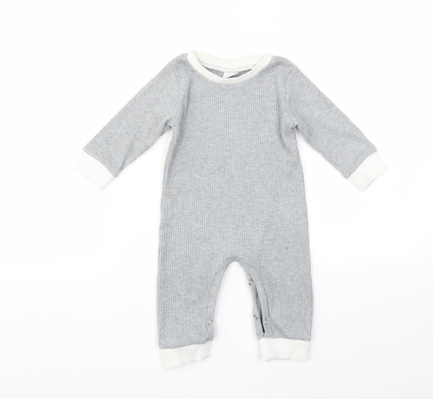 Preworn  Grey   Babygrow One-Piece Size 3-6 Months