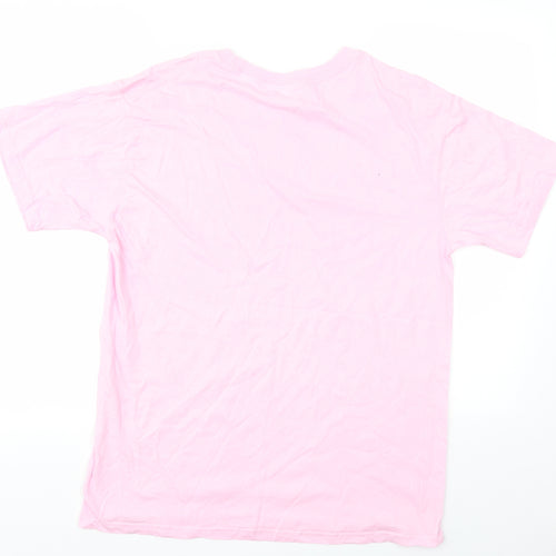Preworn Womens Pink   Basic T-Shirt Size L