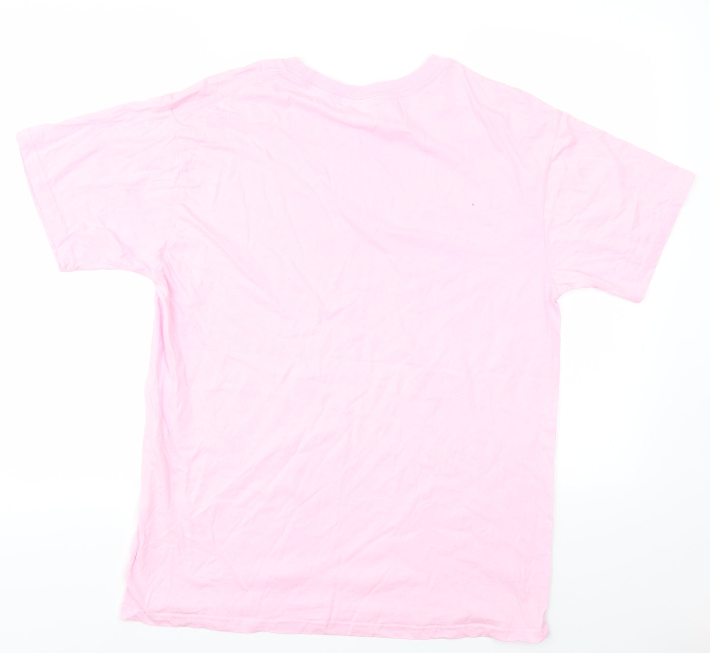 Preworn Womens Pink   Basic T-Shirt Size L