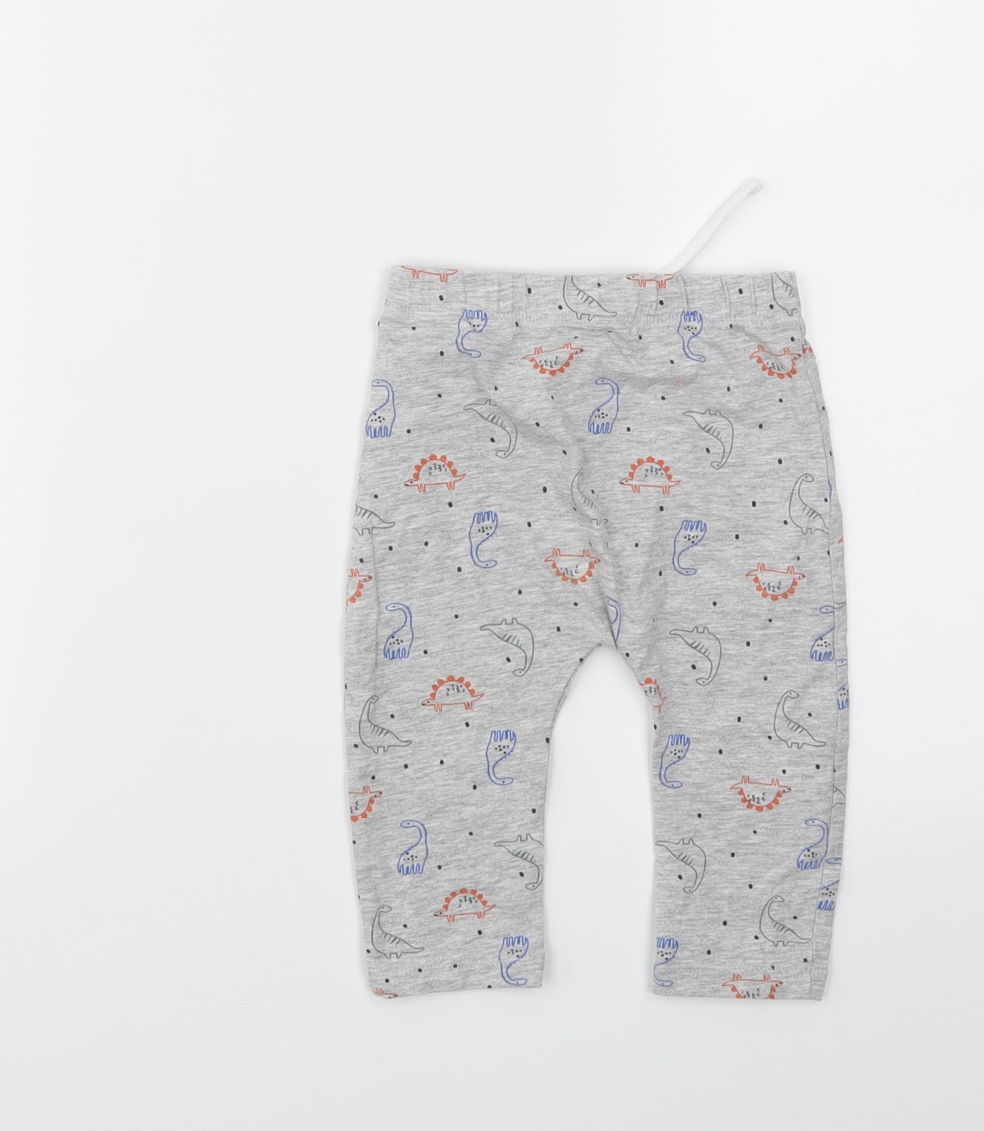 Matalan Boys Grey Animal Print  Capri Leggings Size 6-9 Months