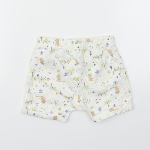 Matalan Boys Multicoloured Animal Print  Capri Leggings Size 6-9 Months