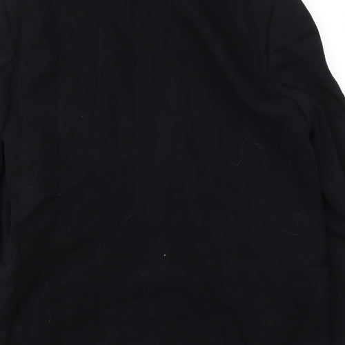 Preworn Mens Black   Jacket Blazer Size 42