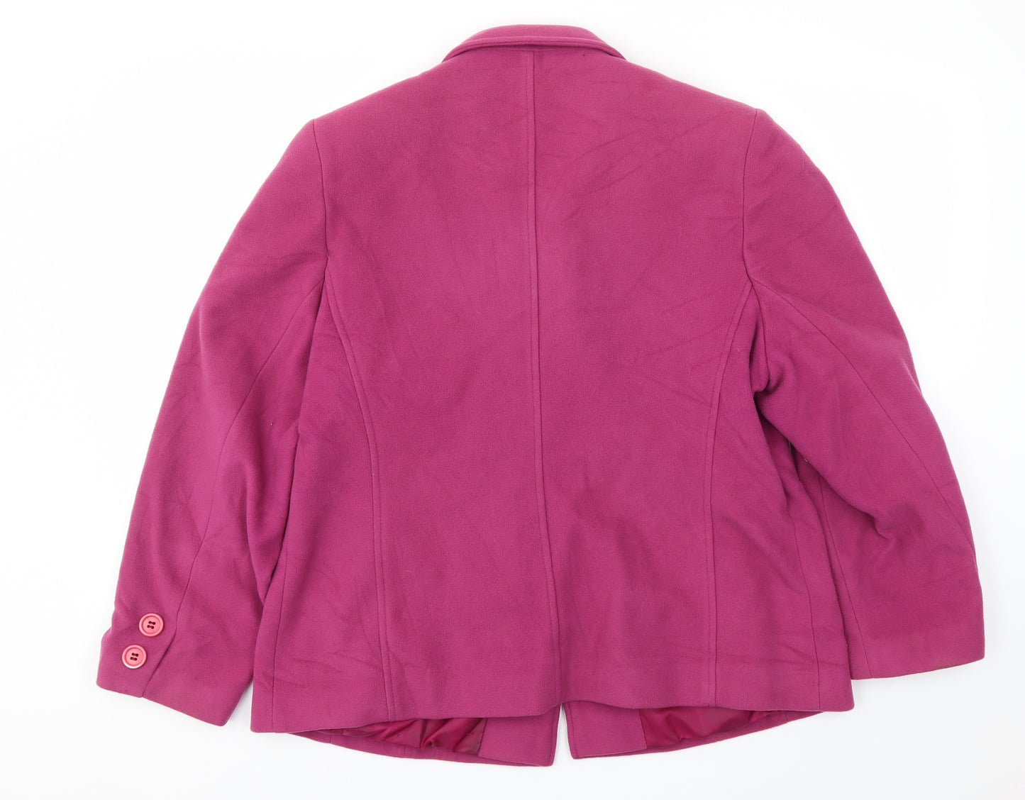 kesta Womens Pink   Jacket Coat Size 20