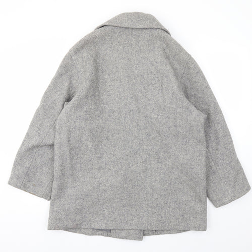 english lady Womens Grey   Jacket Coat Size 12