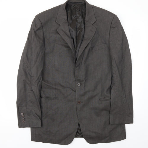 M&S Mens Grey   Jacket Blazer Size 42