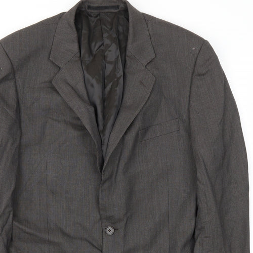 M&S Mens Grey   Jacket Blazer Size 42