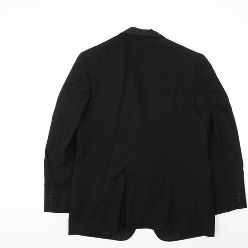 Lobo Mens Black   Jacket Blazer Size 44