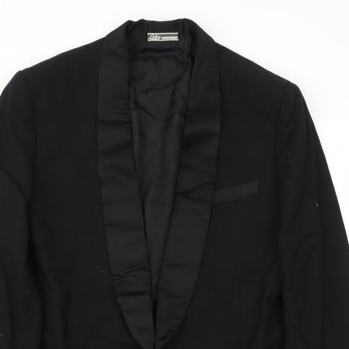 Lobo Mens Black   Jacket Blazer Size 44