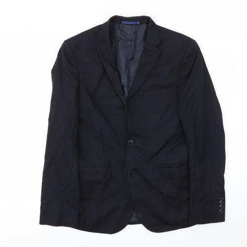 M&S Mens Blue   Jacket Blazer Size 38