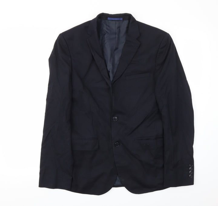 M&S Mens Blue   Jacket Blazer Size 38